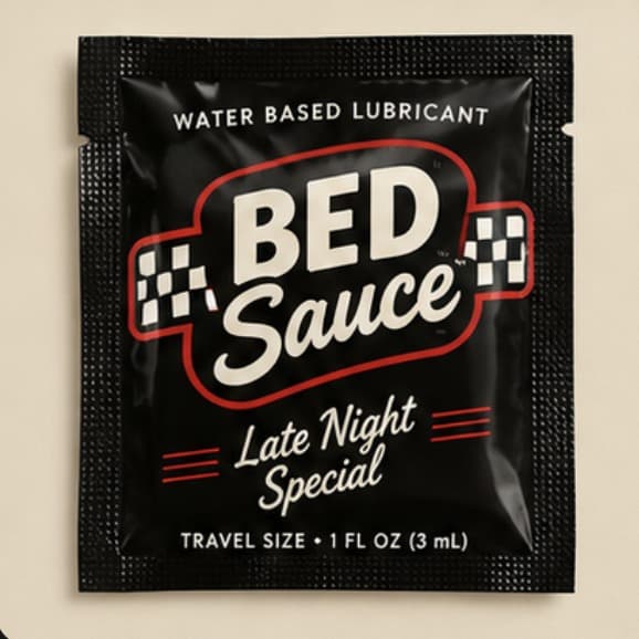 Black Bed Sauce packet, Late Night Special